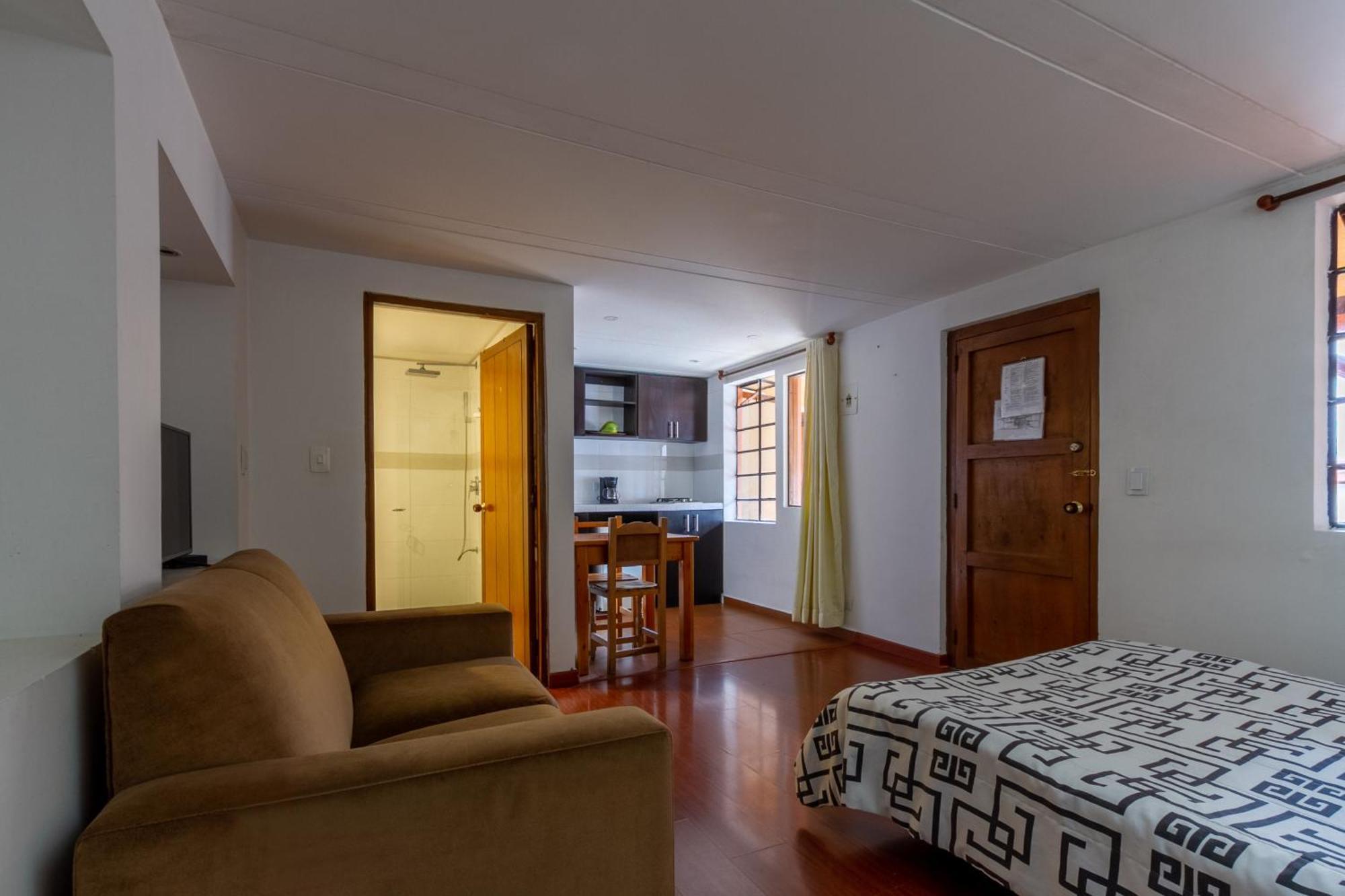 Apartaestudios La Candelaria Bogotá Esterno foto