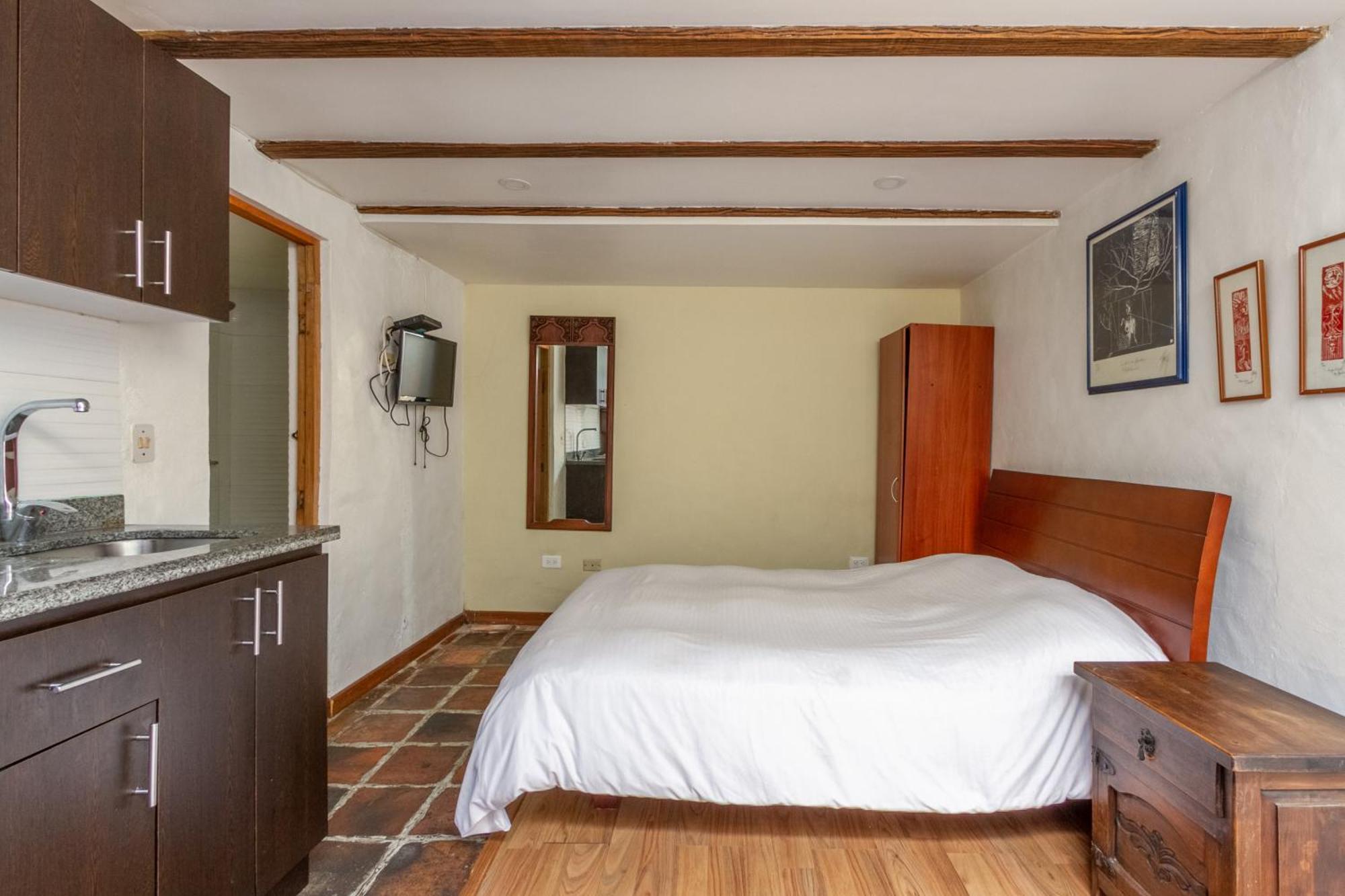 Apartaestudios La Candelaria Bogotá Esterno foto