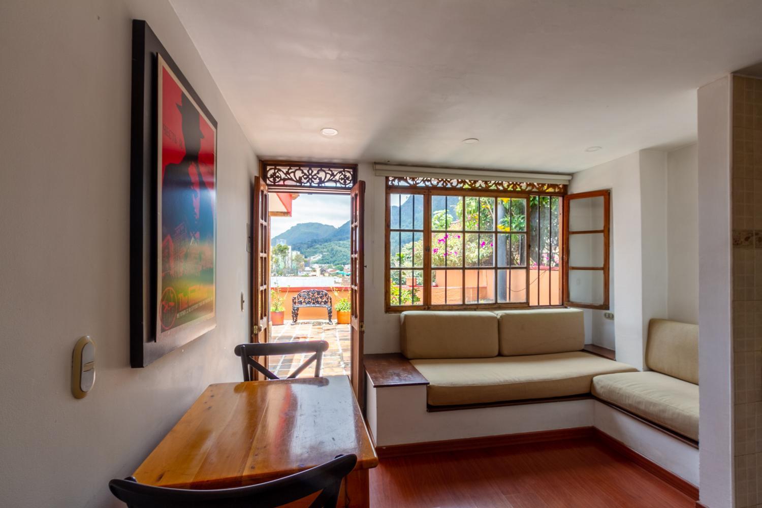 Apartaestudios La Candelaria Bogotá Esterno foto