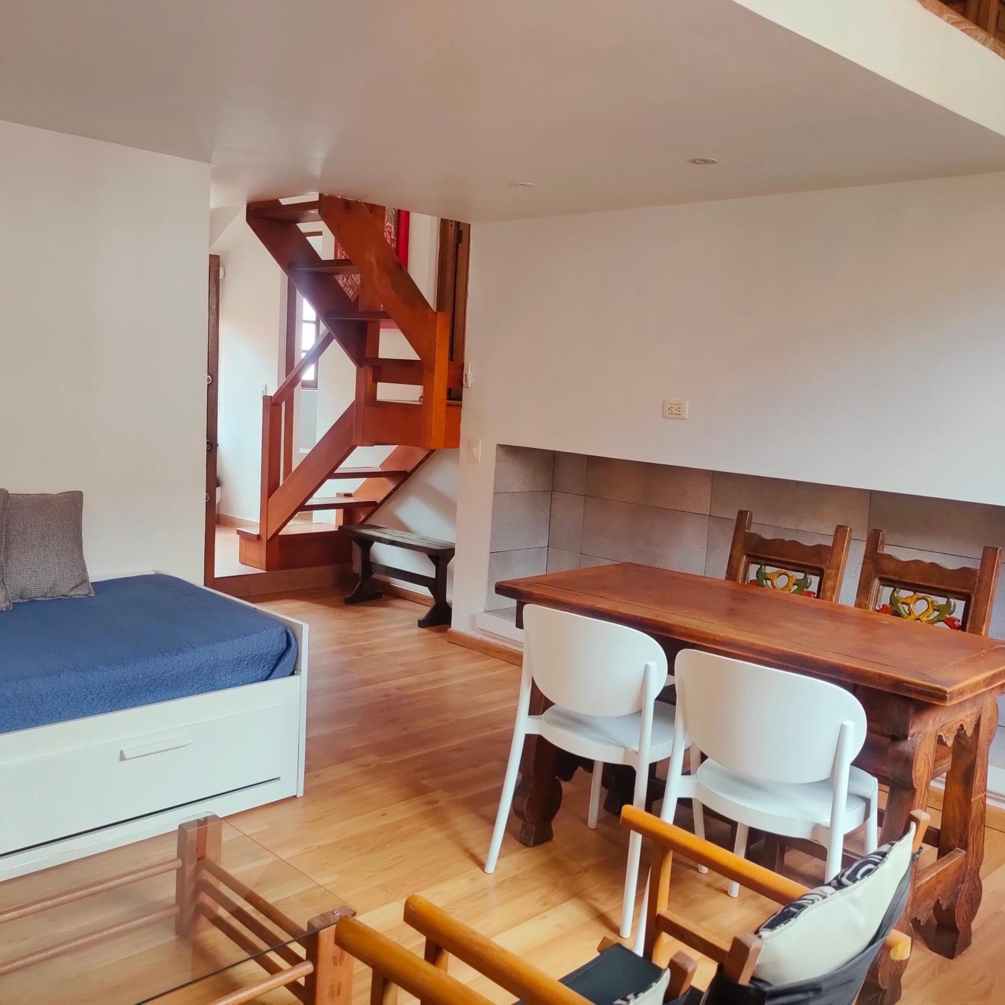 Apartaestudios La Candelaria Bogotá Esterno foto