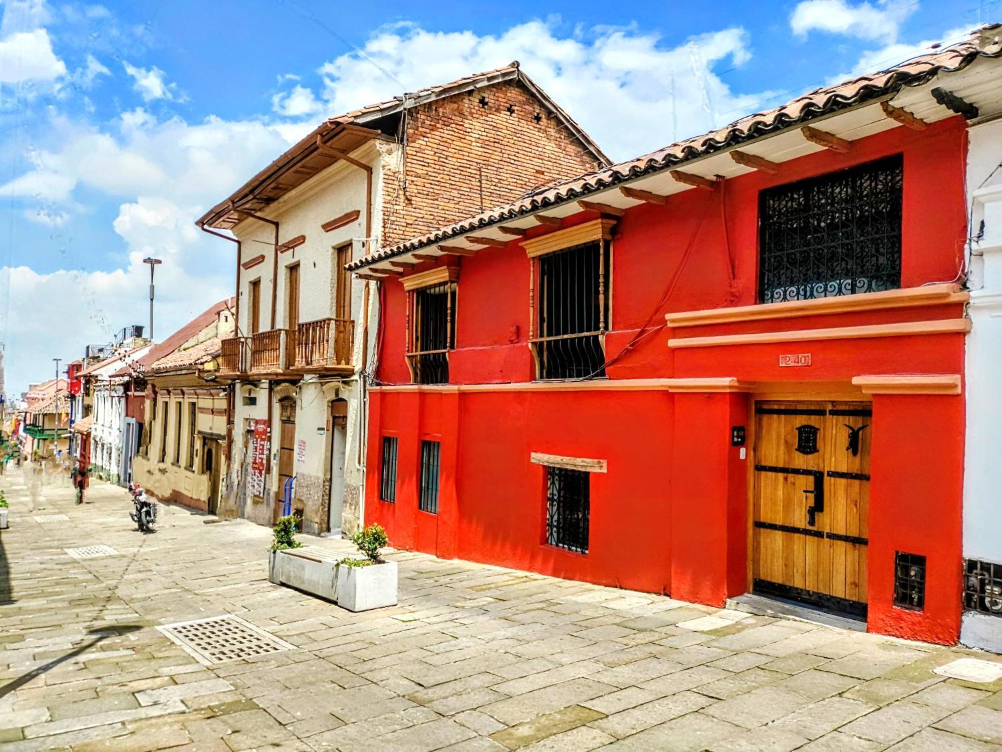 Apartaestudios La Candelaria Bogotá Esterno foto